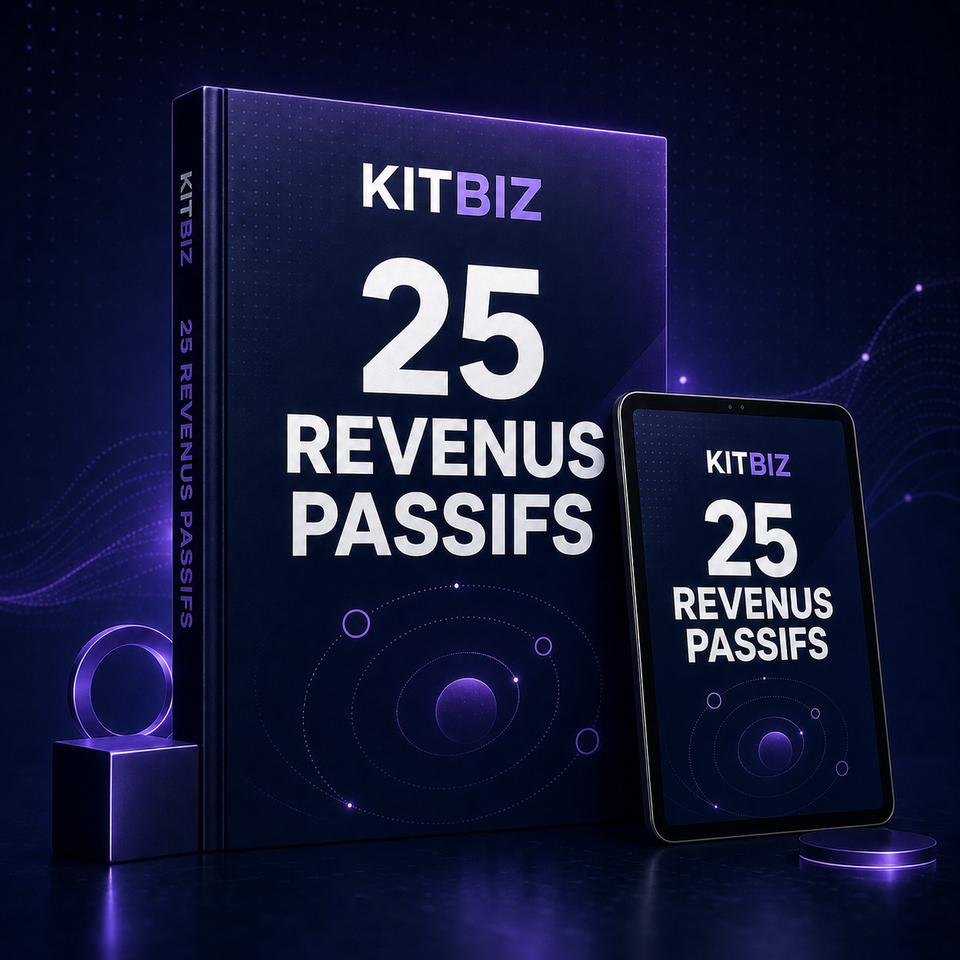 KitBiz — 25 Idées de Revenus Passifs